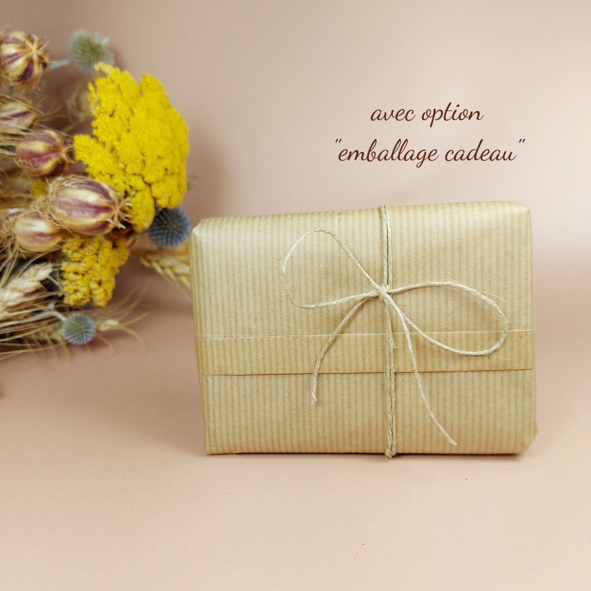 emballage cadeau porte-monnaie en cuir